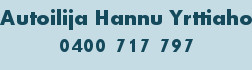 Hannu Yrttiaho Ky logo
